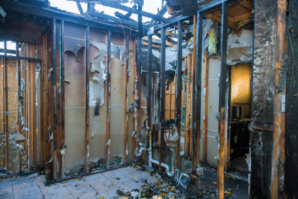 Professional Soot Cleanup technician working in Marine On Saint Croix, MN